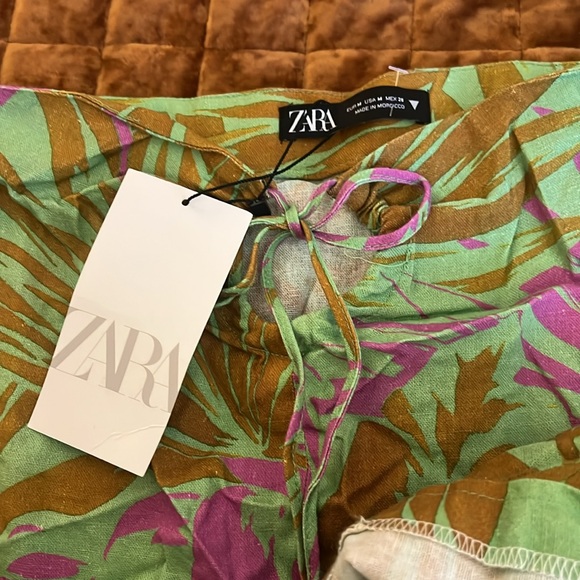 Zara Multicolor Midi Skirt - Picture 6 of 6